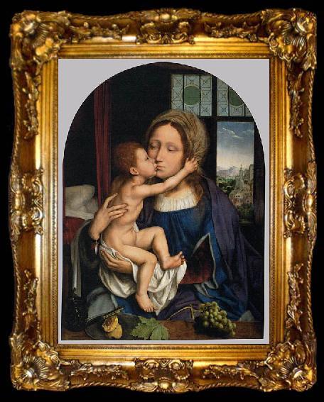 framed  Quentin Matsys Virgin and Child, ta009-2